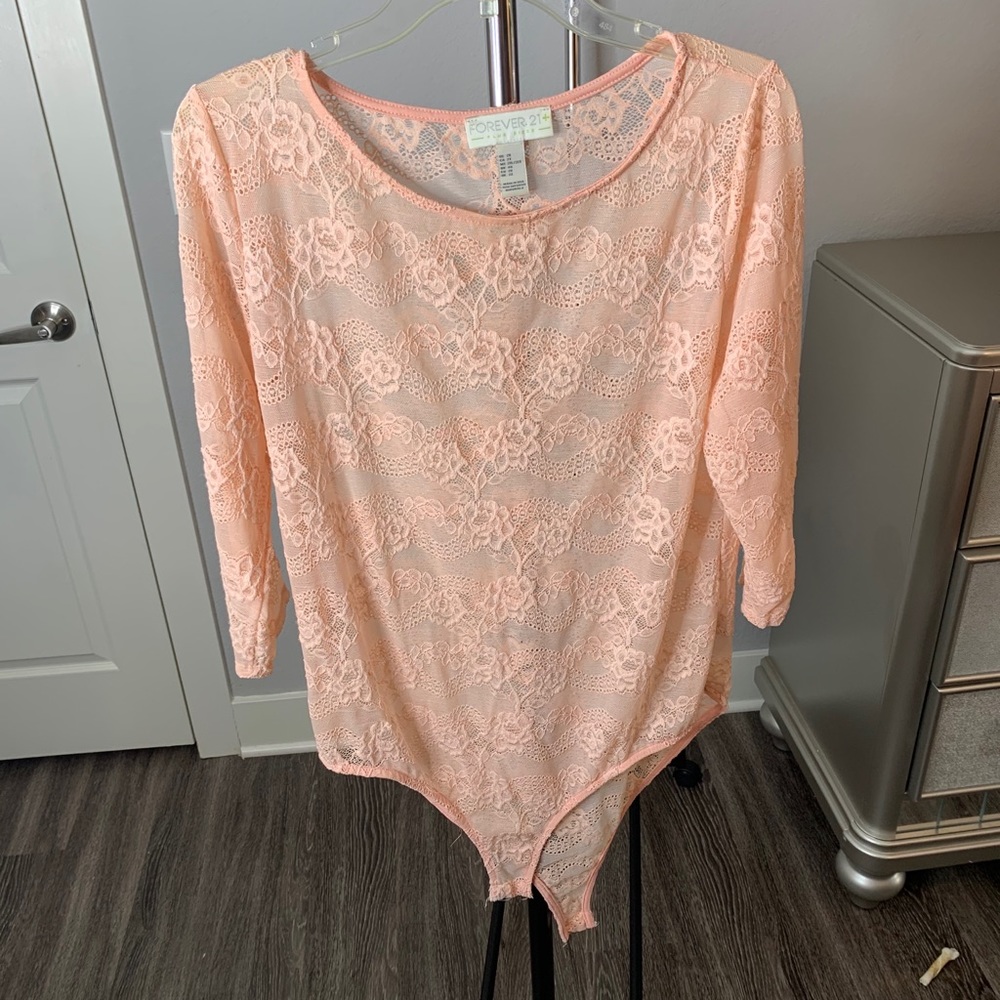 Lace one piece